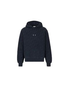 Dior Oblique Relaxed-Fit Hooded Sweatshirt