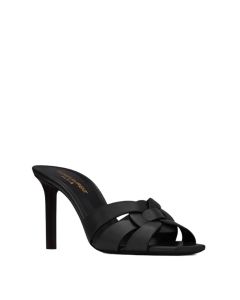 YSL TRIBUTE MULES in smooth leather