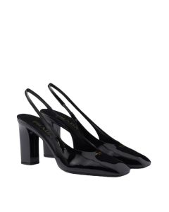 Prada Patent leather slingback pumps