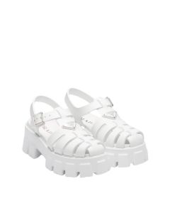 Prada Rubber Monolith sandals
