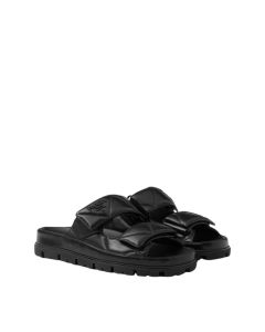 Prada Padded nappa leather slides
