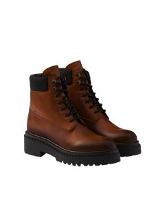 Prada Leather and Re-Nylon booties