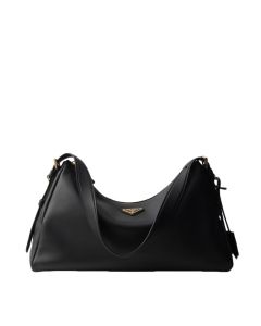 Prada Aimée large leather shoulder bag