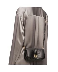 LOEWE Mini Goya Puffer bag in shiny nappa lambskin