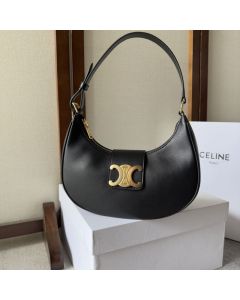 Celine MEDIUM AVA TRIOMPHE BAG IN SMOOTH CALFSKIN