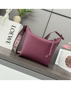 LOEWE Small Cubi crossbody bag in supple smooth calfskin and jacquard