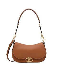 SMALL VALENTINO GARAVANI OHVAL SHOULDER BAG IN NAPPA CALFSKIN