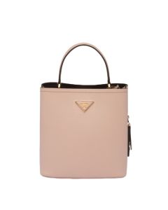 Medium Saffiano Leather Prada Panier Bag