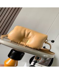 LOEWE Mini Goya Puffer bag in shiny nappa lambskin