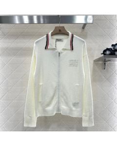 MIU MIU Cotton zipper cardigan