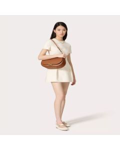 VALENTINO GARAVANI OHVAL MEDIUM SHOULDER BAG IN NAPPA CALFSKIN