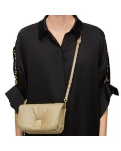 LOEWE Mini Goya Puffer bag in shiny nappa lambskin