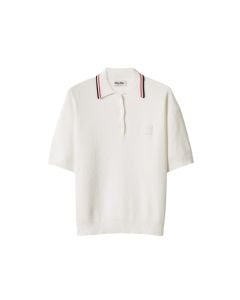 MIU MIU Cotton knit polo shirt