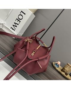 LOEWE Small Paseo bag in shiny nappa calfskin