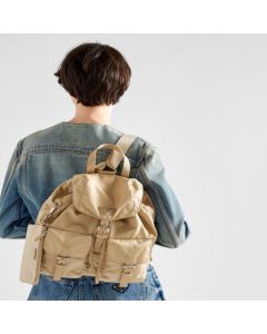 Prada Re-Nylon medium backpack with pouch