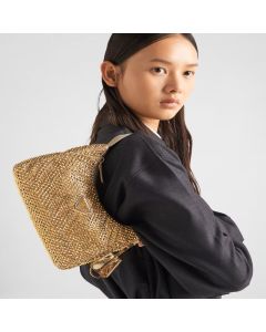 Prada Re-Edition Satin mini-bag with crystals