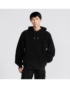 Dior Oblique Relaxed-Fit Hooded Sweatshirt