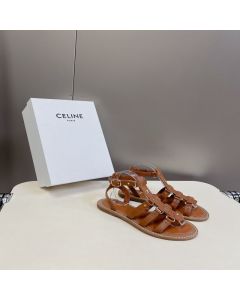 CELINE LYMPIA GLADIATOR SANDAL in CALFSKIN
