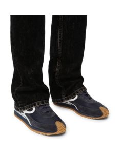 LOEWE Flow Runner in nylon and suede