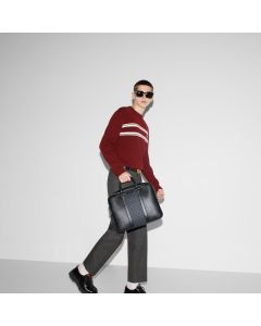 Gucci Medium GG briefcase with tag