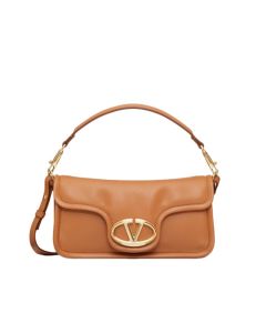 Valentino VLOGO 1960 NAPPA LEATHER MEDIUM SHOULDER BAG