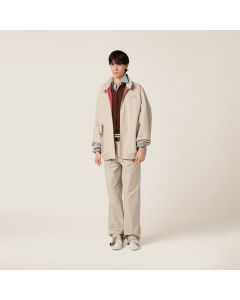 MIU MIU Panama cotton blouson jacket