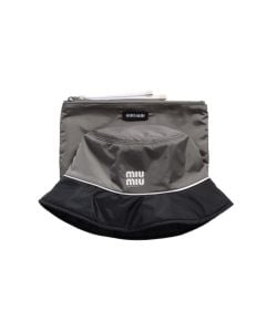 Miu Miu Technical fabric bucket hat