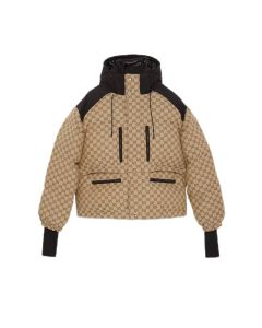 Gucci GG canvas bomber jacket
