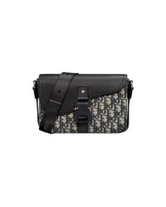 Dior Small Saddle Messenger Bag with Flap