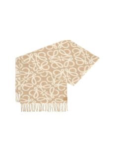 LOEWE Anagram scarf in alpaca and wool