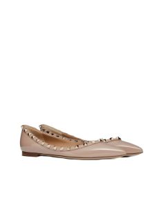 Valentino PATENT ROCKSTUD BALLET FLAT
