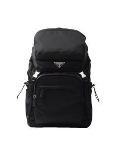 Prada Re-Nylon and Saffiano leather backpack