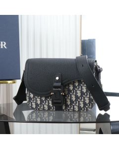 Dior Small Saddle Messenger Bag with Flap