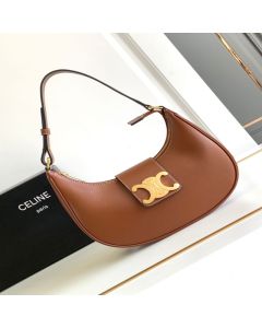 Celine MEDIUM AVA TRIOMPHE BAG IN SMOOTH CALFSKIN