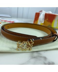 LOEWE Anagram belt in pebble grain calfskin