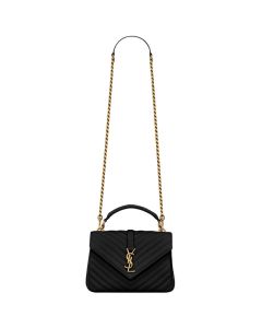 YSL COLLEGE MEDIUM IN QUILTED LEATHER