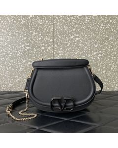 Valentino VSLING SHOULDER BAG IN GRAINY CALFSKIN