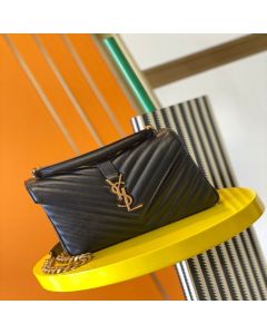 YSL COLLEGE MEDIUM IN QUILTED LEATHER
