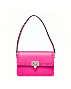 Valentino SMALL ROCKSTUD23 SMOOTH CALFSKIN SHOULDER BAG