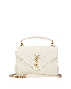 YSL COLLEGE MEDIUM IN QUILTED LEATHER