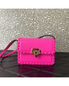 Valentino SMALL ROCKSTUD23 SMOOTH CALFSKIN SHOULDER BAG