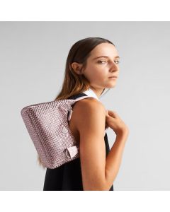Prada Re-Edition Satin mini-bag with crystals