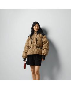 Gucci GG canvas bomber jacket