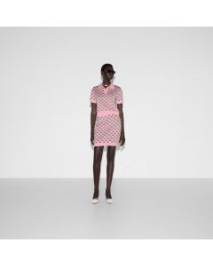 Gucci Wool jacquard polo top with GG Shadow