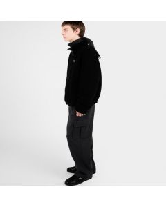 Prada Downtown nappa leather and Re-Nylon sneakers