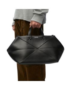 LOEWE Medium Puzzle Fold duffle in shiny calfskin