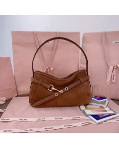 MIU MIU Aventure suede bag