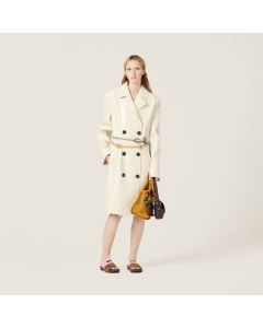 MIU MIU Suede bag with trick