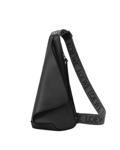 LOEWE Anton sling in supple smooth calf and jacquard