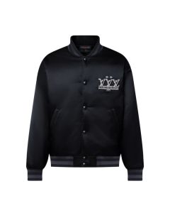 LV Embellished Nylon Baseball Blouson